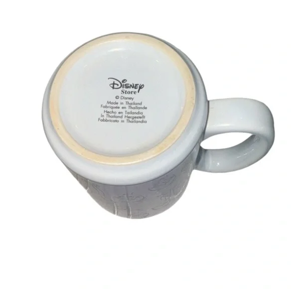 DISNEY STORE Tinker Bell Coffee Mug Sketch Artwork Ceramic Purple - Picture 5 of 5